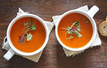 image de velouté de tomates