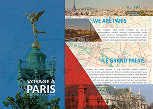 Affiche voyager Paris
